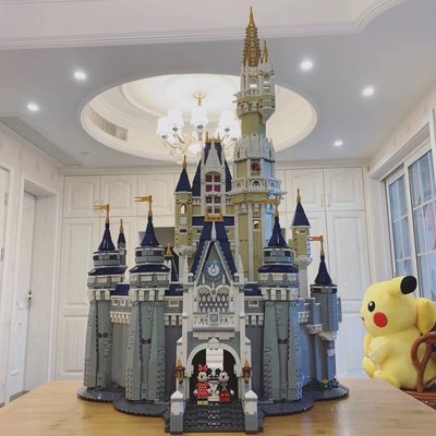 樂高迪士尼城堡女孩系列拼裝成年高難度71040積木玩具官網旗艦店