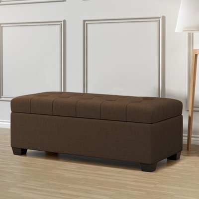 熱銷 科技布長方形沙發換鞋凳布藝床尾多功能儲物收納凳更衣室長凳