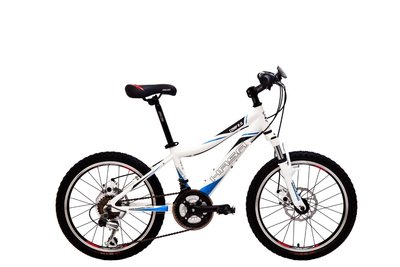 BikeHome小哲居 HASA COMP2.0 20吋18速鋁合金童車-白藍色/白綠色 附腳架