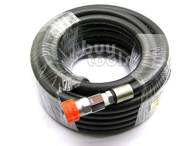 BuyTools-《專業級》四分*5M空壓管高壓管氣動工具風管/雙層PVC+密紗夾層/附工業級快速接頭/台灣製造「含稅」
