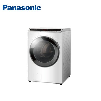【無卡分期】Panasonic國際牌 16公斤 洗脫變頻滾筒洗衣機 NA-V160HW-W 冰鑽白 全新上市非LG