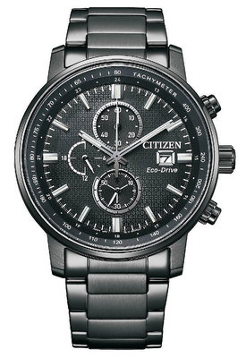 【高雄時光鐘錶】CITIZEN 星辰 CA0845-83E 亞洲限定款 光動能 三眼 計時 腕錶