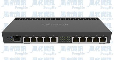 MikroTik RB4011iGS+RM 10埠Gigabit 防火牆VPN頻寬管理路由器【風和網通】