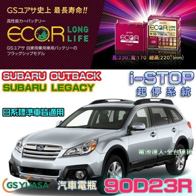 ✚中和電池✚日本原裝 GS 汽車電池 LUXGEN M7 U7 U6 U5 S5 90D23R GALANT IS200