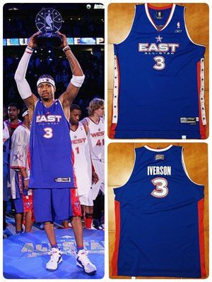 (已售出) Allen Iverson Reebok NBA 2005明星賽球衣 ASG All Star Game SW 金塊隊