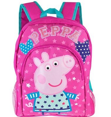 預購 來自英國粉紅豬小妹 Peppa Pig 佩佩豬 女童後背包 雙肩背包 兒童背包 生日禮 粉絲最愛