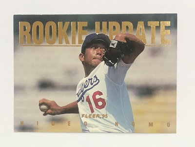 [MLB] Hideo Nomo 1995 FLEER   野茂英雄 特卡 球員卡