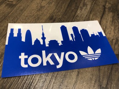 愛迪達 X 東京 adidas Tokyo 潮流貼紙 三葉草
