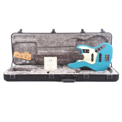 【現代樂器】美廠Fender Professional II Jazz Bass 電貝斯 Miami Blue 邁阿密藍
