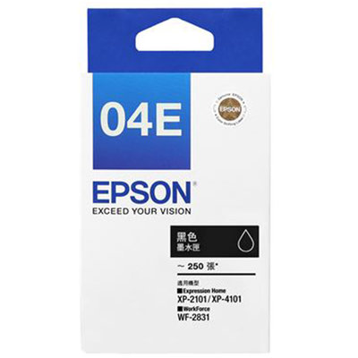 【KS-3C】EPSON T04E 04E T04E150 黑色原廠墨水匣 XP-2101.4101.WF-2831