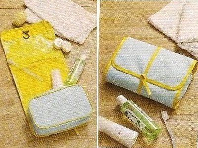 日本水玉折疊式圓點收納化妝包 收納包旅行可用