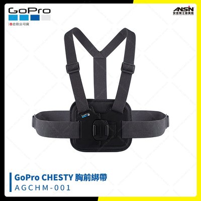 [安信騎士] 原廠公司貨 GoPro CHESTY 胸前綁帶 可彈性調整 AGCHM-001