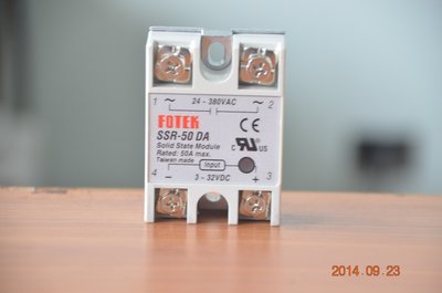 陽明 固態繼電器 FOTEK SSR-50DA