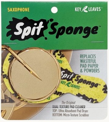 §唐川音樂§ 【Key Leaves Spit Sponge Saxophone 薩克斯風 皮墊吸水布  】美國