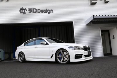 ✽顯閣商行✽日本 3D design BMW G30/G31 前下巴 前下擾流 素材 空力套件