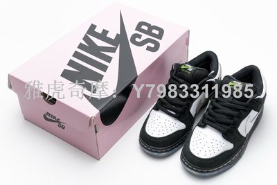 Nike SB Dunk Low “Panda Pigeon”黑白熊貓 鴿子 滑板鞋BV1310-013