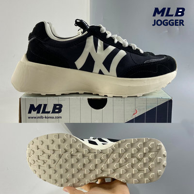 MLB老爹鞋 MLB CHUNKY JOGGER 韓國男女鞋 麂皮老爹鞋 厚底老爹鞋 增高休閒 復古運動鞋
