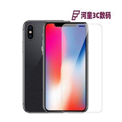 iPhone7 iPhone8 iPhone6 plus iPhoneX玻璃貼 透明滿版9H日本AGC鋼化玻璃手機螢幕貼-JKL【河童3C】