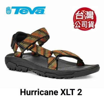 美國🇺🇸男款TEVA Hurricane XLT2 經典款機能運動涼鞋(橘深橄欖)