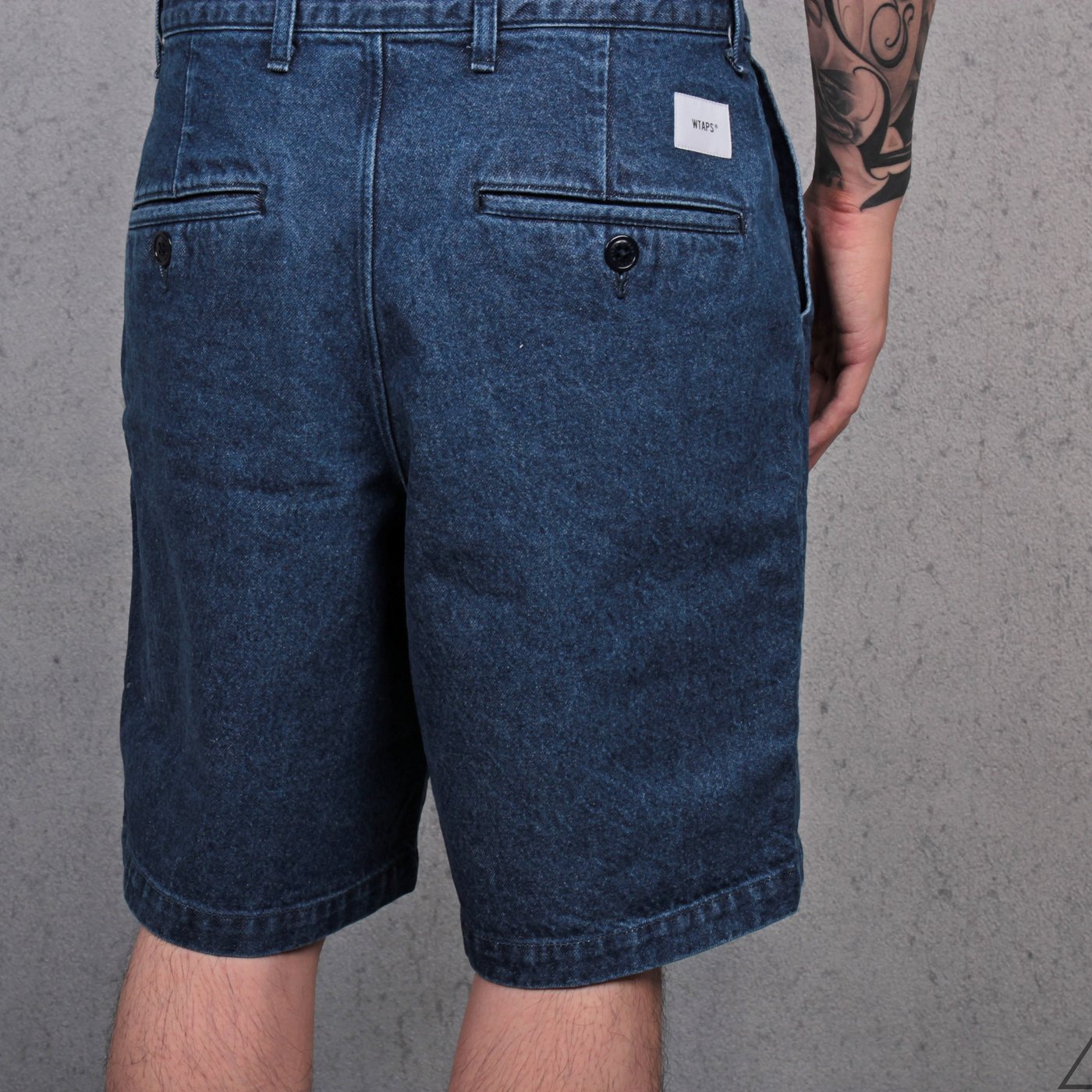 【HYDRA】Wtaps Wrks2001 Shorts Denim 石洗牛仔褲短褲