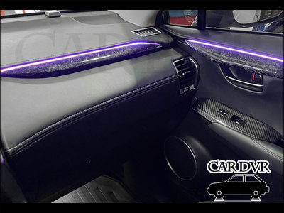 送安裝 lexus RX 超薄幻彩流水氣氛燈 18處位置+車內開關