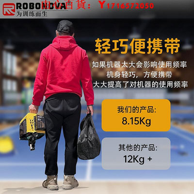 可開發票量大優惠ROBONOVA自動羽毛球發球機 羽毛球訓練器 多落點專業輔助發球器