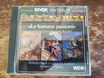 好音悅 Vivaldi 韋瓦第 Le Humane Passioni 快樂的馬卡音樂家合奏團 DIVOX 無IFPI