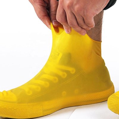 普通款防水鞋套雨鞋套 口袋雨鞋套 乳膠材質 會有味道