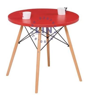 【品特優家具倉儲】@406-01餐桌洽談桌休閒桌S5造型圓桌2.5尺