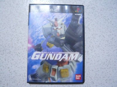 【~嘟嘟電玩屋~】PS2  日版光碟 ~  機動戰士   鋼彈　...  GUNDAM
