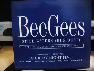 典藏音樂♪ BEE GEES 比吉斯  STILL WATERS (RUN DEEP) - 進口版EP - 西洋