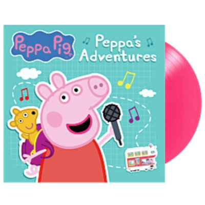 Peppa Pig Peppa's Adventures:The Album佩佩豬歷險記2022 RSD LP粉紅膠唱片