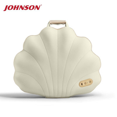 喬山 JOHNSON 貝殼舒摩墊 D360 珍珠白 按摩枕 按摩墊
