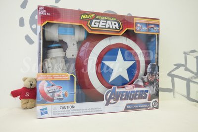 【Sunny Buy】◎現貨◎漫威 復仇者聯盟 Marvel Avengers 美國隊長 變形盾牌 射擊 NERF 玩具