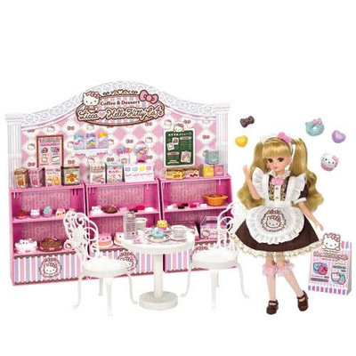 莉卡娃娃 Kitty粉紅甜點屋※現貨
