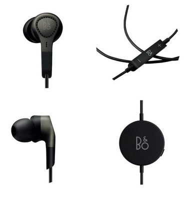公司貨【B&O PLAY H3 ANC 輕金屬入耳式耳機 】麥克風 耳機 耳塞式 降噪 線控 深灰色