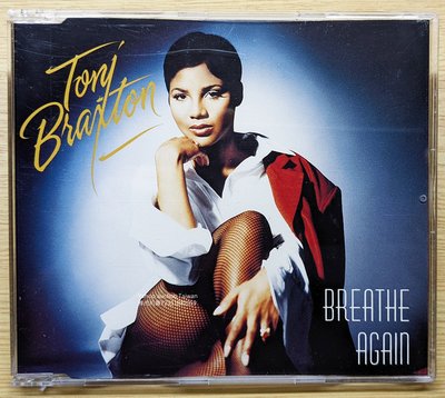 歐版混音單曲CD！少見西語版 Toni Braxton 唐妮布雷斯頓 Breathe Again Remixes