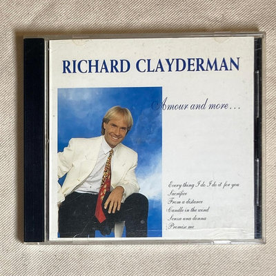 【老派購物學】理查克萊德門Richard Clayderman／Amour and more *100元直購