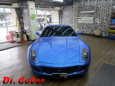 Dr. Color 玩色專業汽車包膜 Ferrari 599 GTB 全車包膜改色 (3M 2080_SP277)