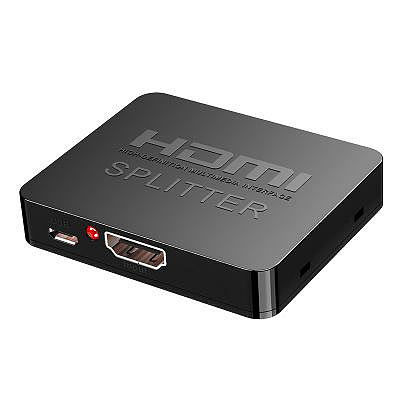 品名: 環保包裝迷你HDMI切換器一分二4Kx2K視頻切換器支持3D HDMI1分2(顏色隨機) J-14671