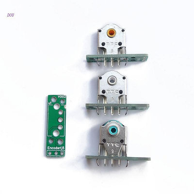 Dou 1PC 鼠標編碼器滾輪點擊開關解碼板適用於 G403 G603 G703 鼠標滾輪板 TTC 9mm