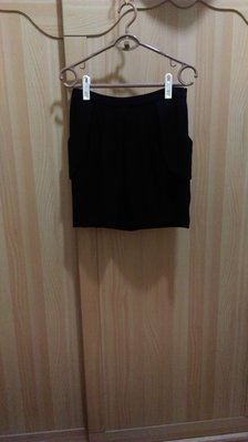 ≪夏之有味≫sonsy黑色造型薄短裙(M號)