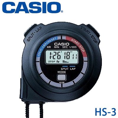 【MR3C】含稅有發票【公司貨附保卡】CASIO卡西歐 電子計時器碼錶 HS-3V-1B HS-3V-1BRDT