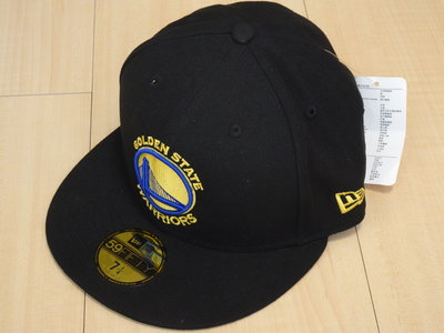 NEW ERA 59FIFTY 5950 全封式Fitted款 NBA球隊色帽刺繡金州勇士隊SC Curry style