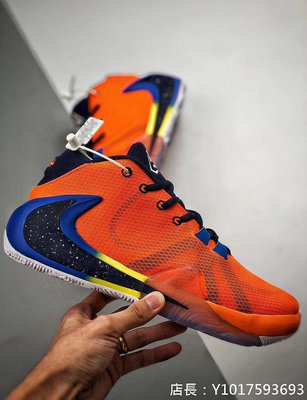 Nike Zoom Freak 1 藍橙 倒勾 字母哥 戰靴 奧利奧 運動 慢跑鞋 男鞋 BQ5633-001公司級
