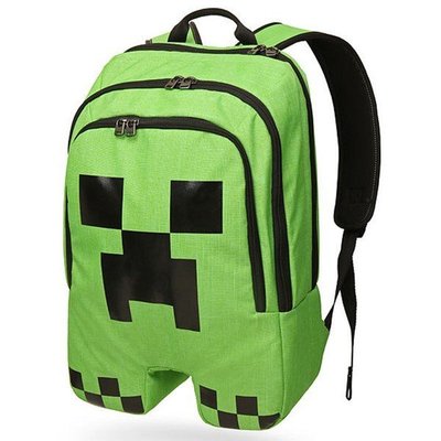【熱賣精選】麥塊 我的世界 Minecraft 苦力怕 安德 提袋 男女學生書包 雙肩背包 斜挎包