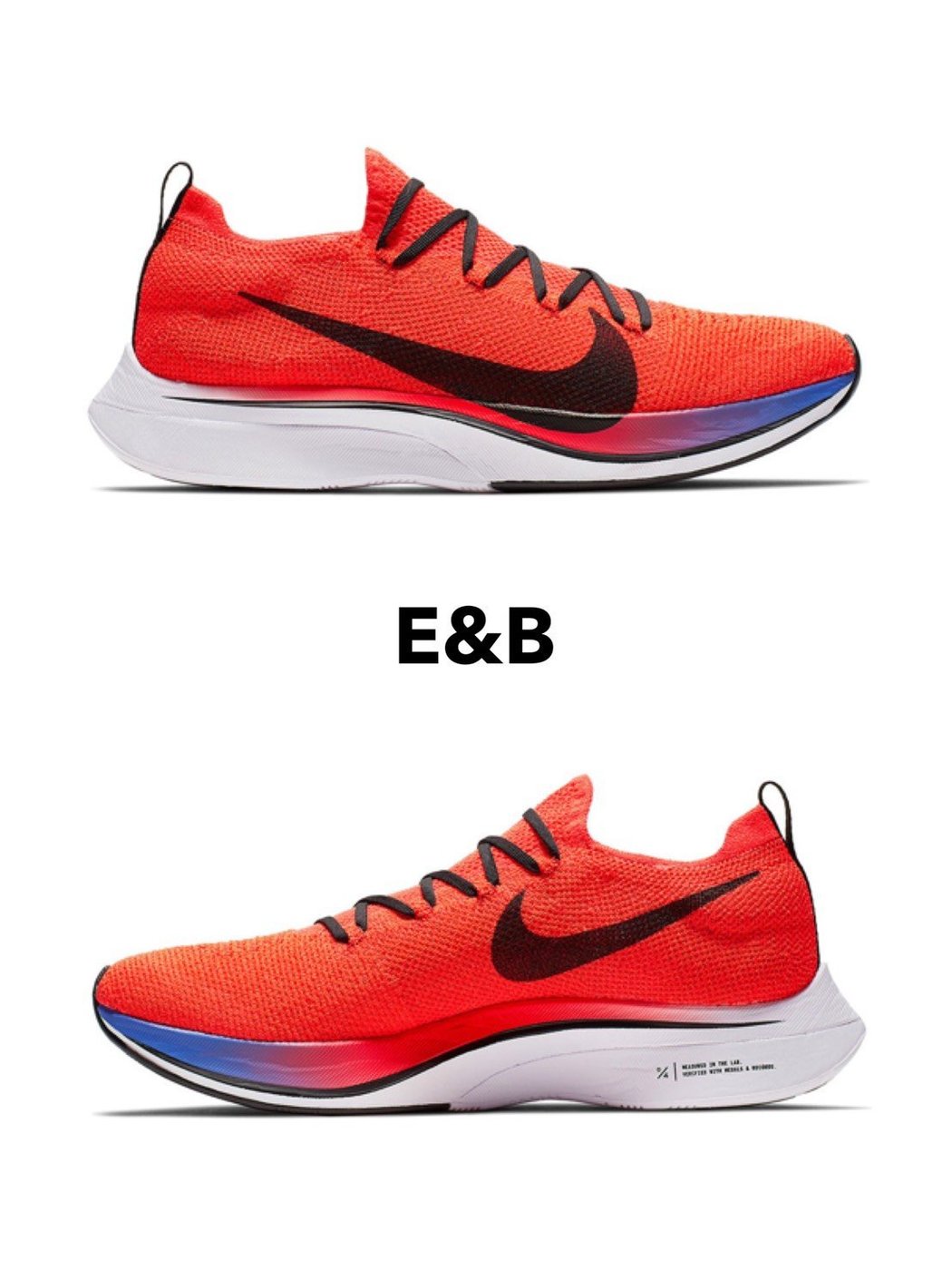 全新Nike Vaporfly 4% Flyknit AJ3857-601 橘黑US8-13 | Yahoo奇摩拍賣