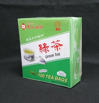 綠茶茶包【最佳天然飲料 天仁茗茶】鋁箔防潮包 16盒/箱 茶葉包 茶袋 泡茶包 泡茶袋 茶葉袋 沖茶包