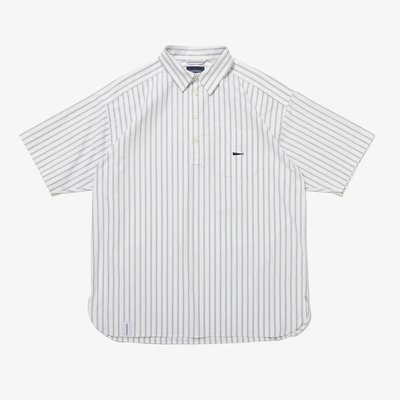 Descendant VOIL OXFORD MULTI STRIPE SS SHIRT 短袖條紋襯衫。太陽選物社