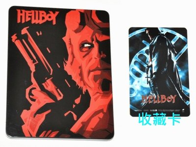 【BD藍光】地獄怪客 1 導演加長版：專屬限定鐵盒版(台灣繁中字幕,PCM 5.1)Hellboy